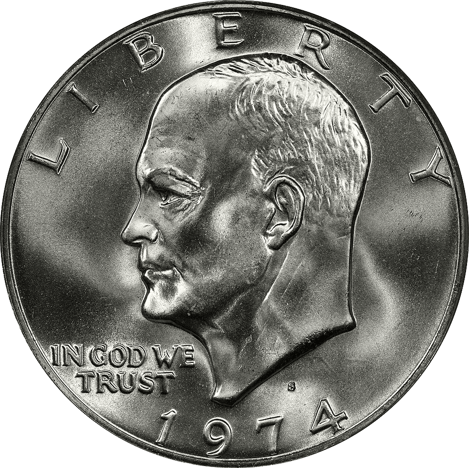 Eisenhower Dollar (clad)